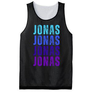 First Name Jonas I Love Jonas Mesh Reversible Basketball Jersey Tank