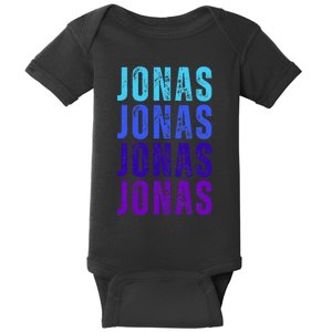 First Name Jonas I Love Jonas Baby Bodysuit