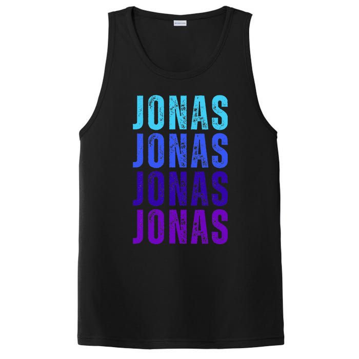 First Name Jonas I Love Jonas PosiCharge Competitor Tank