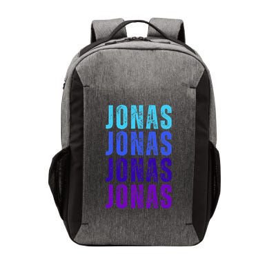 First Name Jonas I Love Jonas Vector Backpack