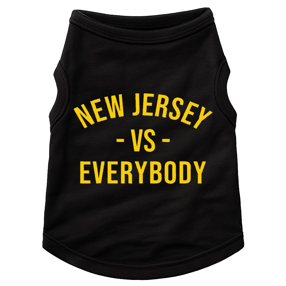 Funny New Jersey Vs Everybodys Gift Doggie Tank