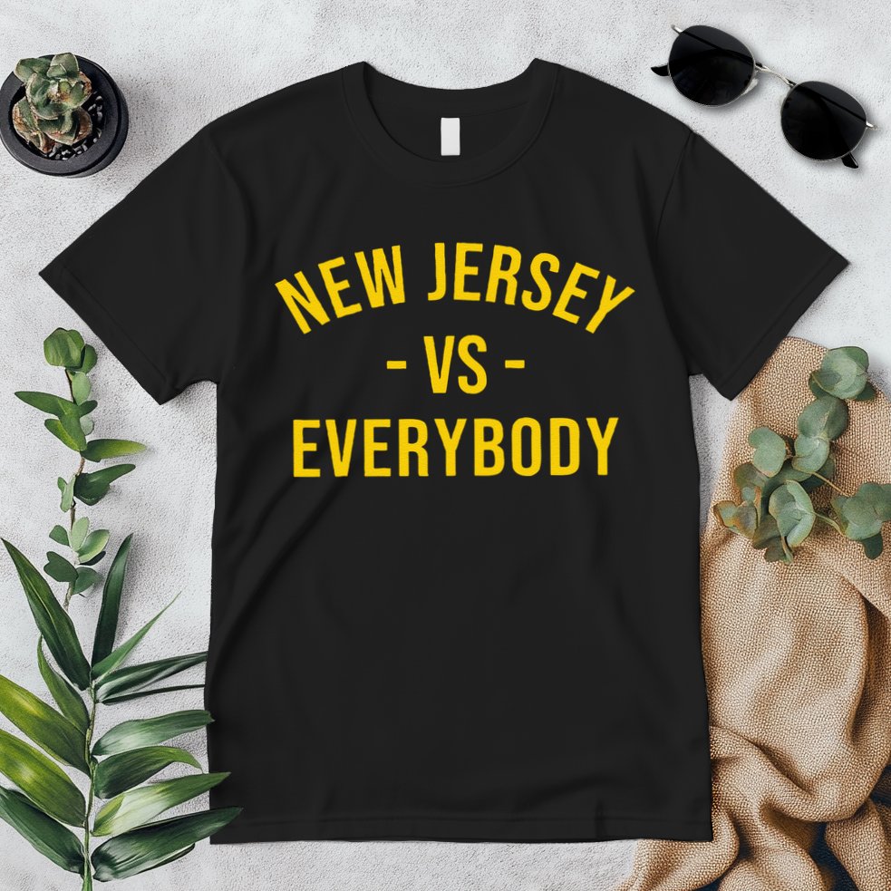 Funny New Jersey Vs Everybodys Gift Premium T-Shirt