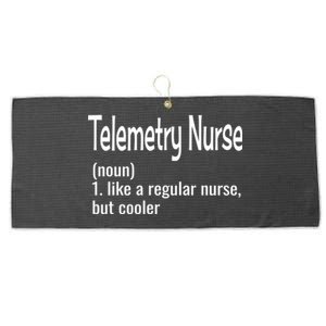 Funny Nursing Joke Nurse For Nurse Specialty Gift Large Microfiber Waffle Golf Towel