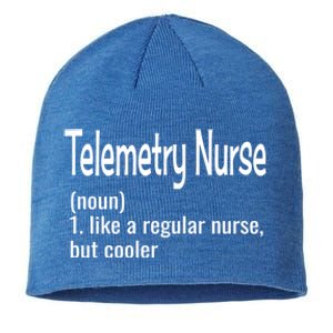 Funny Nursing Joke Nurse For Nurse Specialty Gift Sustainable Beanie