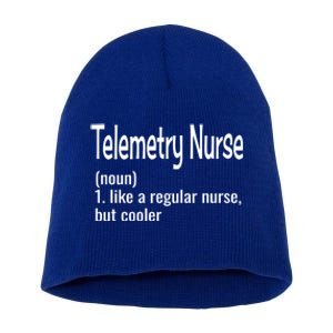 Funny Nursing Joke Nurse For Nurse Specialty Gift Short Acrylic Beanie