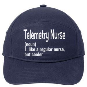 Funny Nursing Joke Nurse For Nurse Specialty Gift 7-Panel Snapback Hat