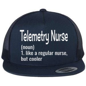 Funny Nursing Joke Nurse For Nurse Specialty Gift Flat Bill Trucker Hat