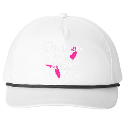 Funny New Jersey S Just A New Jersey Girl In A Florida Snapback Five-Panel Rope Hat