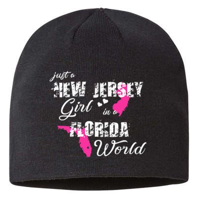 Funny New Jersey S Just A New Jersey Girl In A Florida Sustainable Beanie