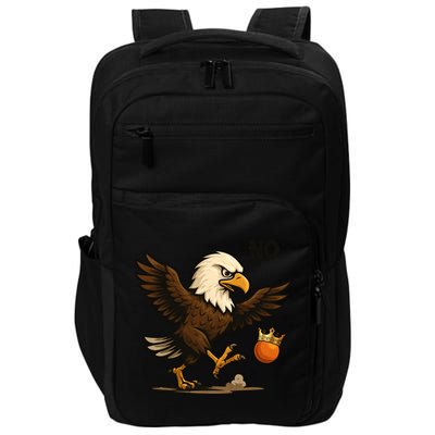 Funny No Kings In America Eagle Impact Tech Backpack