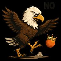 Funny No Kings In America Eagle Impact Tech Backpack