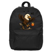 Funny No Kings In America Eagle 16 in Basic Backpack