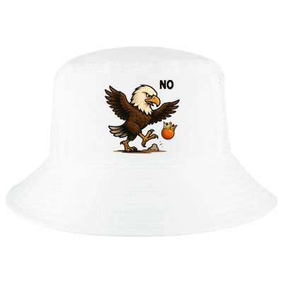 Funny No Kings In America Eagle Cool Comfort Performance Bucket Hat