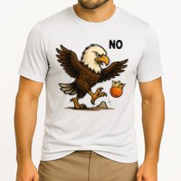 Funny No Kings In America Eagle Cooling Performance Crew T-Shirt