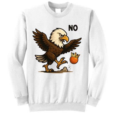 Funny No Kings In America Eagle Sweatshirt