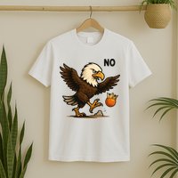 Funny No Kings In America Eagle T-Shirt