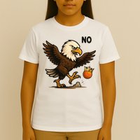 Funny No Kings In America Eagle T-Shirt