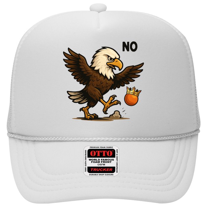 Funny No Kings In America Eagle Hat