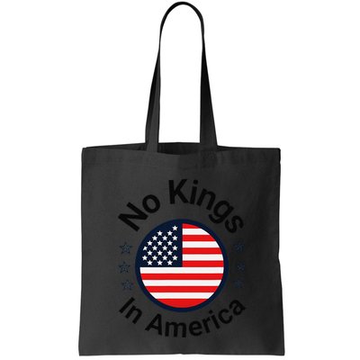 Funny No Kings In America Flag Protest Save Democracy Bag