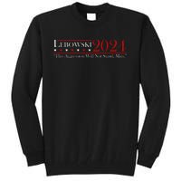 Funny Name Lebowski Political Election Vote 2024 Men Women Tall Sweatshirt