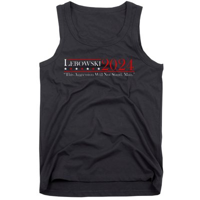 Funny Name Lebowski Political Election Vote 2024 Men Women Tank Top