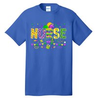 Funny Nurse Lover Mardi Gras Carnival Party Cute Gift Tall T-Shirt