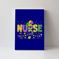 Funny Nurse Lover Mardi Gras Carnival Party Cute Gift Canvas