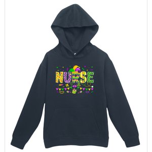 Funny Nurse Lover Mardi Gras Carnival Party Cute Gift Urban Pullover Hoodie