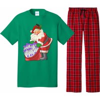 Funny Nurse Life Aesthetic Nurse Christmas Santa Claus Pajama Set