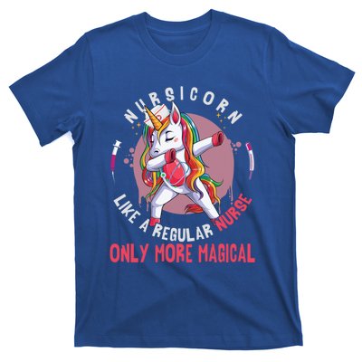 Funny Nursing Lover Nursicorn Graphic Magical Nurse Gift T-Shirt