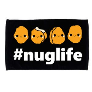 Funny Nug Life Chicken Nugget Costume Gift Microfiber Hand Towel