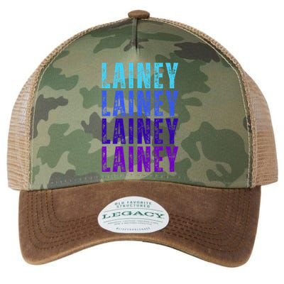 First Name Lainey I Love Lainey Legacy Tie Dye Trucker Hat