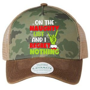 Funny Naughty List Family Christmas Santa Gift Legacy Tie Dye Trucker Hat