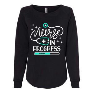 Future Nurse Life Nursing School Student Nurse In Progress Womens California Wash Sweatshirt