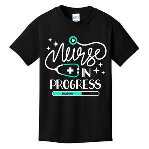 Future Nurse Life Nursing School Student Nurse In Progress Kids T-Shirt