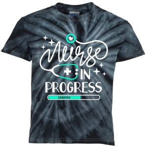 Future Nurse Life Nursing School Student Nurse In Progress Kids Tie-Dye T-Shirt