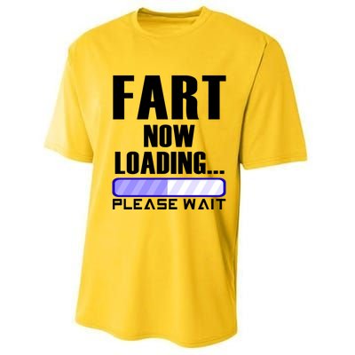 Fart Now Loading Funny Dad Joke Funny Gift Performance Sprint T-Shirt