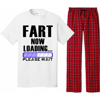 Fart Now Loading Funny Dad Joke Funny Gift Pajama Set