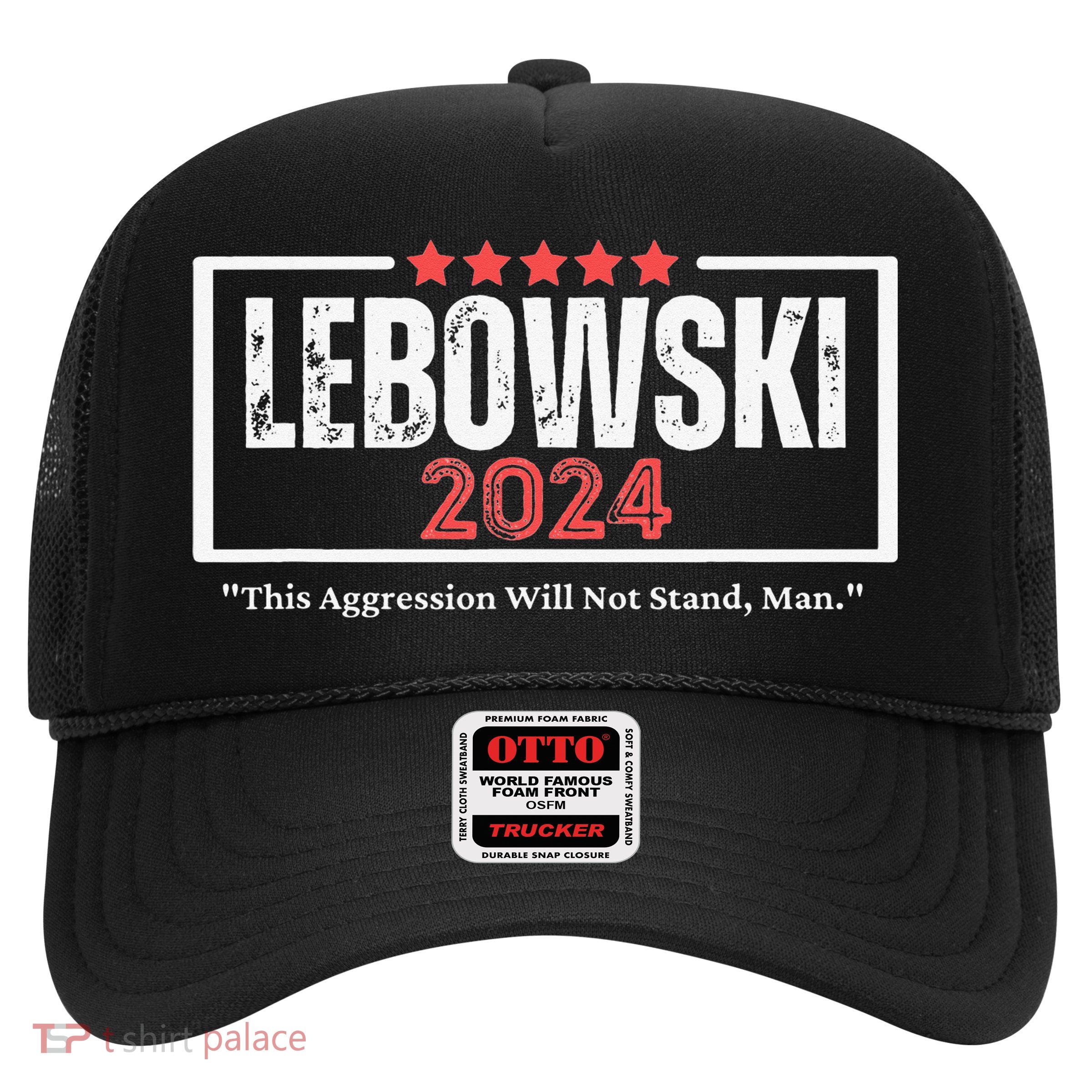 Funny Name Lebowski Political Election Vote 2024 Trucker Hat