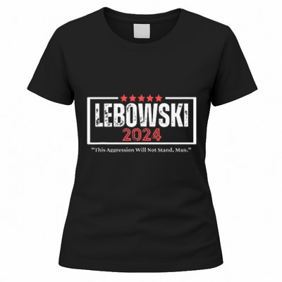 Funny Name Lebowski Political Election Vote 2024 Women's T-Shirt