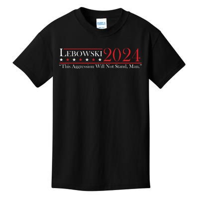 Funny Name Lebowski Political Election Vote 2024 Kids T-Shirt