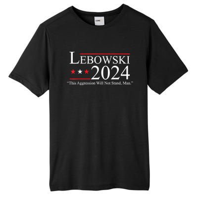 Funny Name Lebowski Political Election Vote 2024 Tall Fusion ChromaSoft Performance T-Shirt