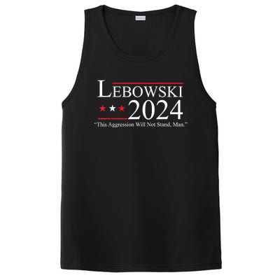 Funny Name Lebowski Political Election Vote 2024 PosiCharge Competitor Tank