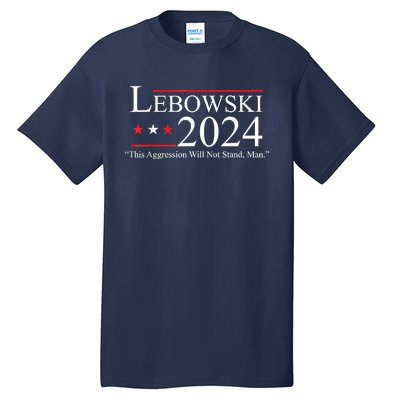 Funny Name Lebowski Political Election Vote 2024 Tall T-Shirt