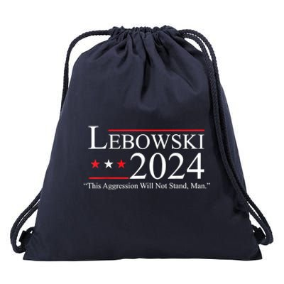 Funny Name Lebowski Political Election Vote 2024 Drawstring Bag