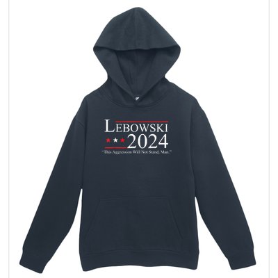 Funny Name Lebowski Political Election Vote 2024 Urban Pullover Hoodie