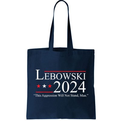 Funny Name Lebowski Political Election Vote 2024 Tote Bag