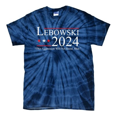 Funny Name Lebowski Political Election Vote 2024 Tie-Dye T-Shirt