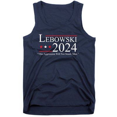 Funny Name Lebowski Political Election Vote 2024 Tank Top