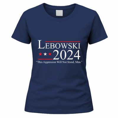 Funny Name Lebowski Political Election Vote 2024 Women's T-Shirt